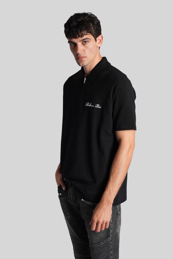 25FW 발망 반팔 티셔츠 403080 DH1GC028BC78 Black - BALMAIN