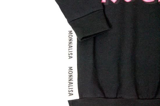 24FW [주니어] 모나리자 원피스 194902SM 40010050 Black - MONNALISA