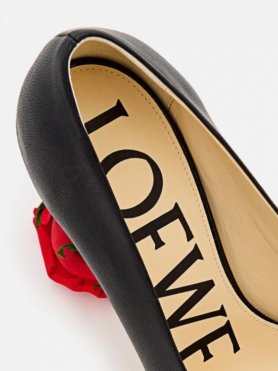 24FW 로에베 힐/펌프스 L815S01X94 1100 Black - LOEWE