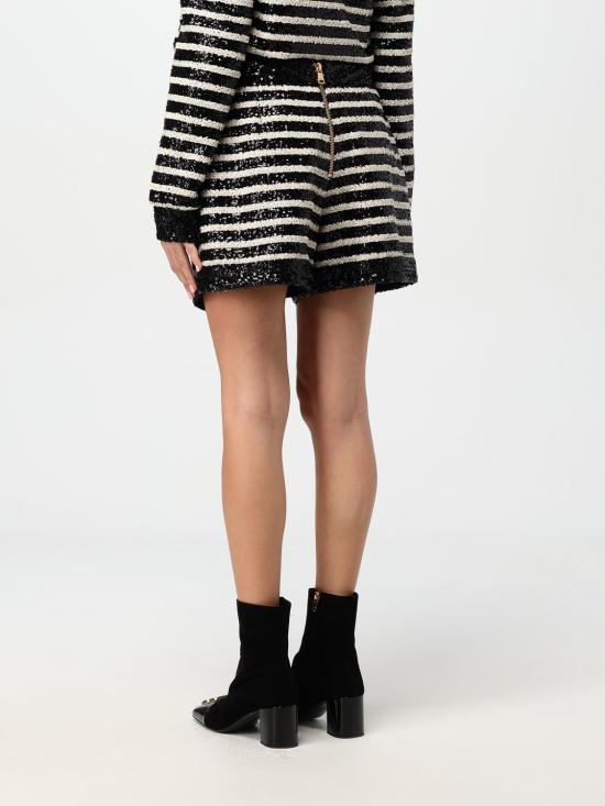 24FW 발망 숏팬츠 DF1PA265XJ31 EAB Black - BALMAIN