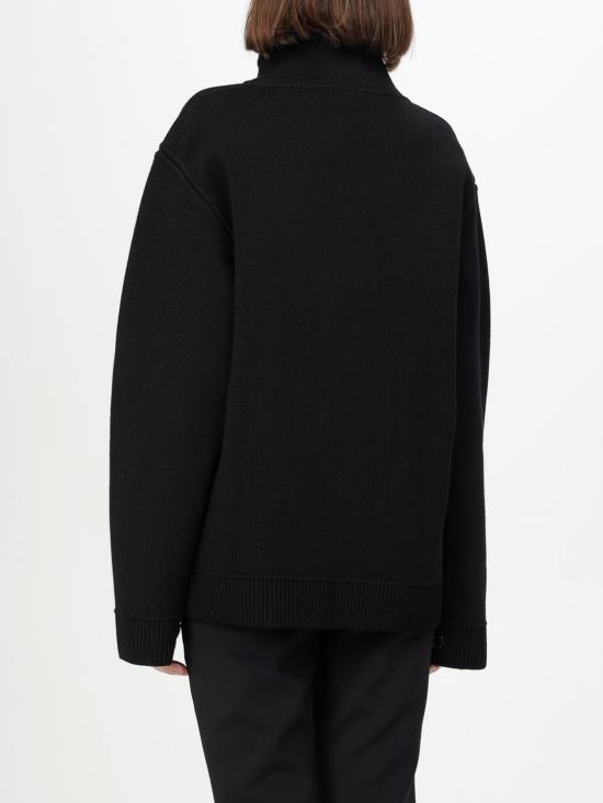  쿠레쥬 터틀넥 424MPU198FI0036 9999 Black - COURREGES