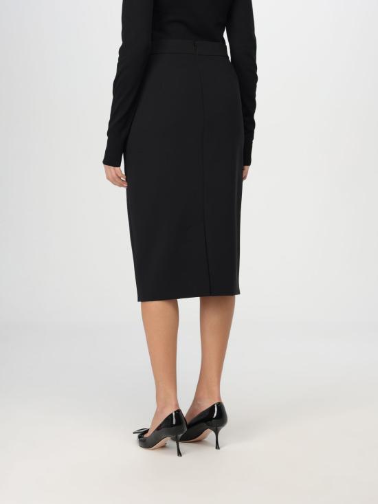 25SS 막스마라 미디 스커트 2421106031600 004 Black - MAX MARA