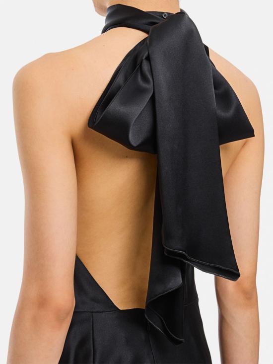 24FW 막스마라 롱 원피스 2421226141600 002 Black - MAX MARA