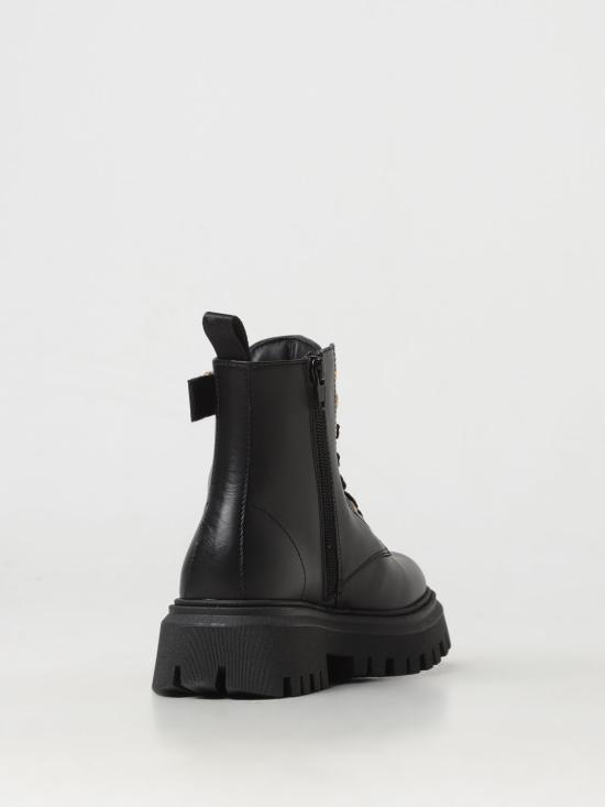  [키즈] 모스키노 미들 부츠 7876102 Black - MOSCHINO