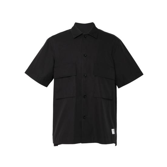  사카이 반팔 셔츠 2403328M 001 BLACK