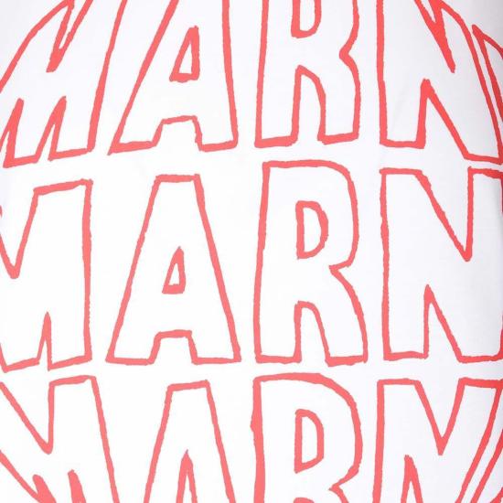  마르니 반팔 티셔츠 THJET49P02USCV80 CLW01 - MARNI