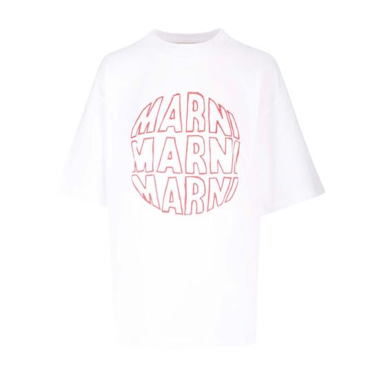  마르니 반팔 티셔츠 THJET49P02USCV80 CLW01