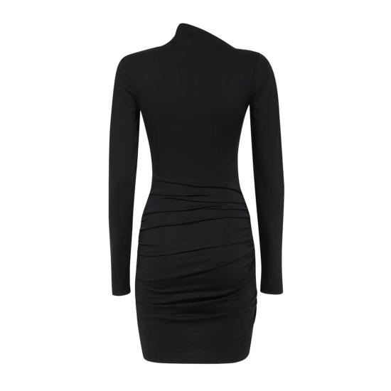  오프화이트 미디 원피스 OWDB486F23JER001 1001 - OFF WHITE