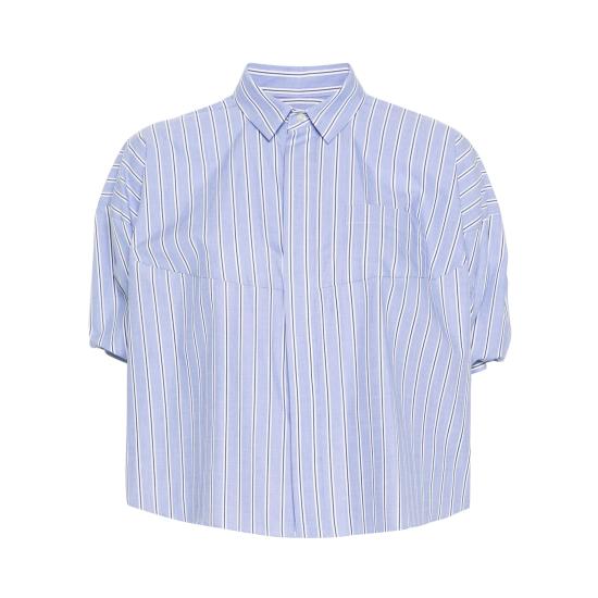  사카이 블라우스 2407256 001 BLACK