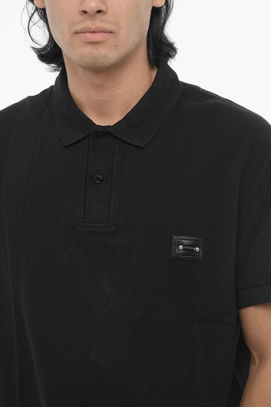  닐바렛 폴로 티셔츠 MY70223A Y517 001N Black - NEIL BARRETT