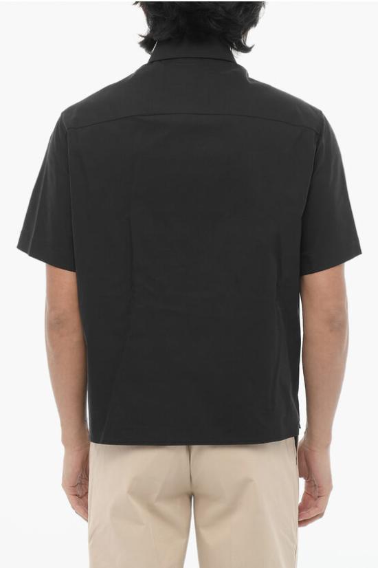  닐바렛 반팔 셔츠 MY60215A Y037 001N Black - NEIL BARRETT