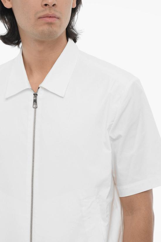  닐바렛 반팔 셔츠 MY61036A Y037 100N White - NEIL BARRETT