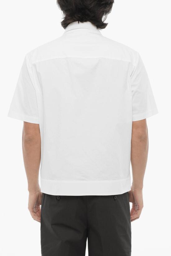  닐바렛 반팔 셔츠 MY61036A Y037 100N White - NEIL BARRETT