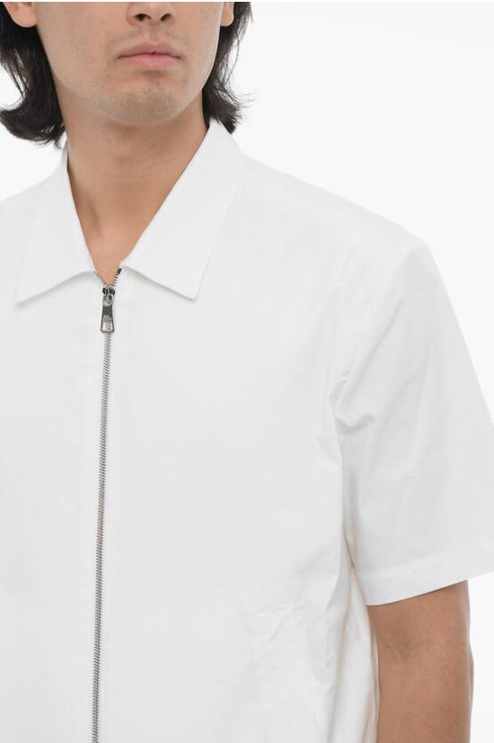  닐바렛 반팔 셔츠 MY61036A Y037 100N White - NEIL BARRETT