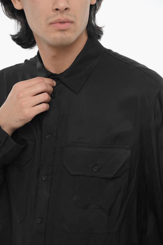  닐바렛 긴팔 셔츠 MY60209A Y036 001N Black - NEIL BARRETT