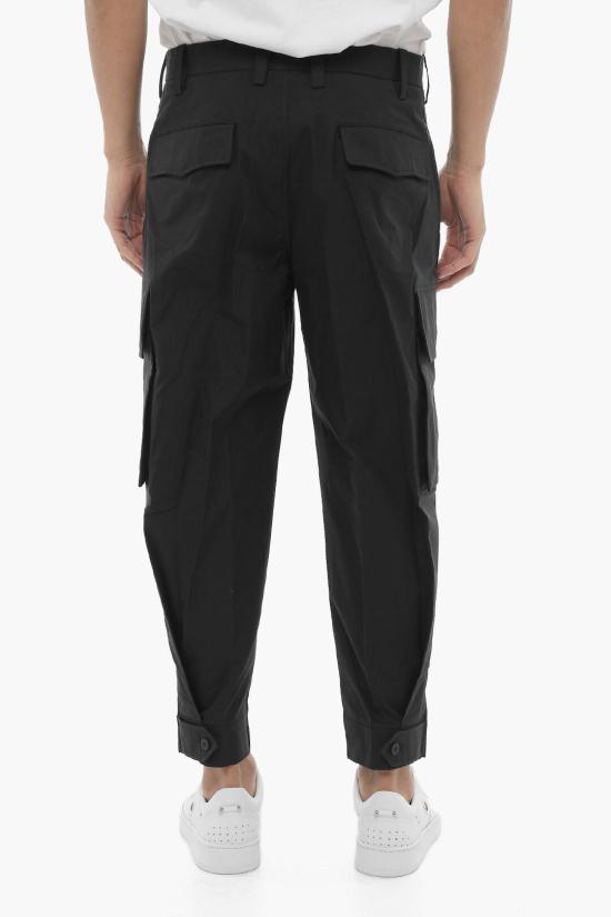  닐바렛 카고 팬츠 MY30077H Y033 001N Black - NEIL BARRETT