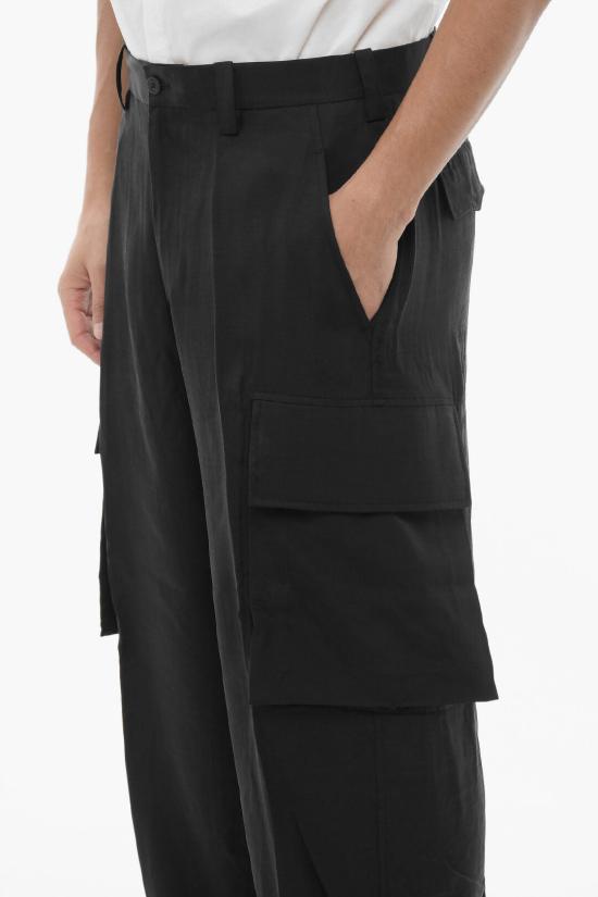  닐바렛 카고 팬츠 MY30077B Y032 001N Black - NEIL BARRETT