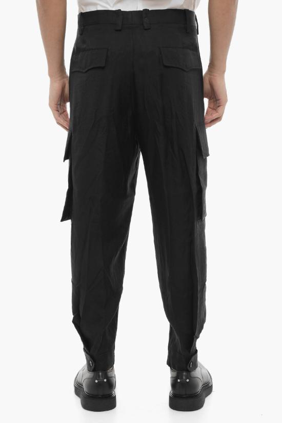  닐바렛 카고 팬츠 MY30077B Y032 001N Black - NEIL BARRETT