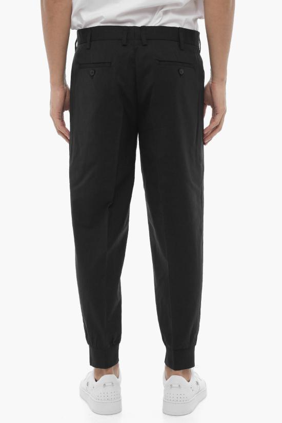  닐바렛 트레이닝/조거 팬츠 MY30078L Y000 402N Midnight blue - NEIL BARRETT