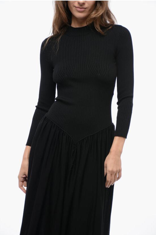  스텔라 맥카트니 미디 원피스 6K01973S23511000 Black - STELLA MCCARTNEY