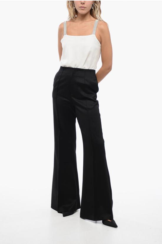  파비아나 필리피 팔라초 팬츠 PAD223F636H784825 Black - FABIANA FILIPPI