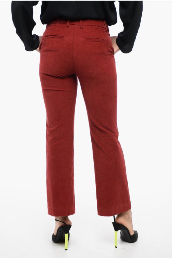  트루 로얄 스트레이트 팬츠 T294C02027 Red - TRUE ROYAL