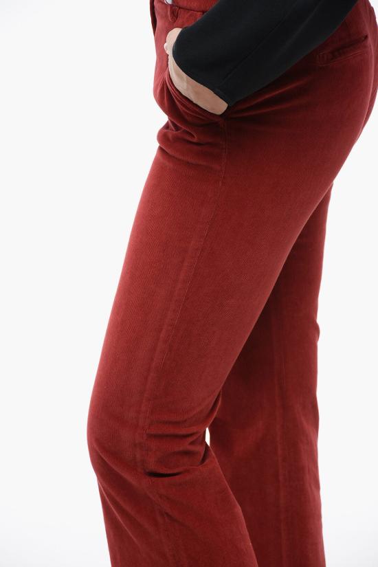  트루 로얄 스트레이트 팬츠 T294C02027 Red - TRUE ROYAL