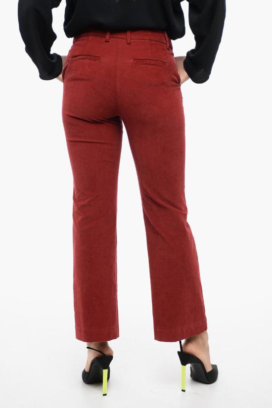  트루 로얄 스트레이트 팬츠 T294C02027 Red - TRUE ROYAL