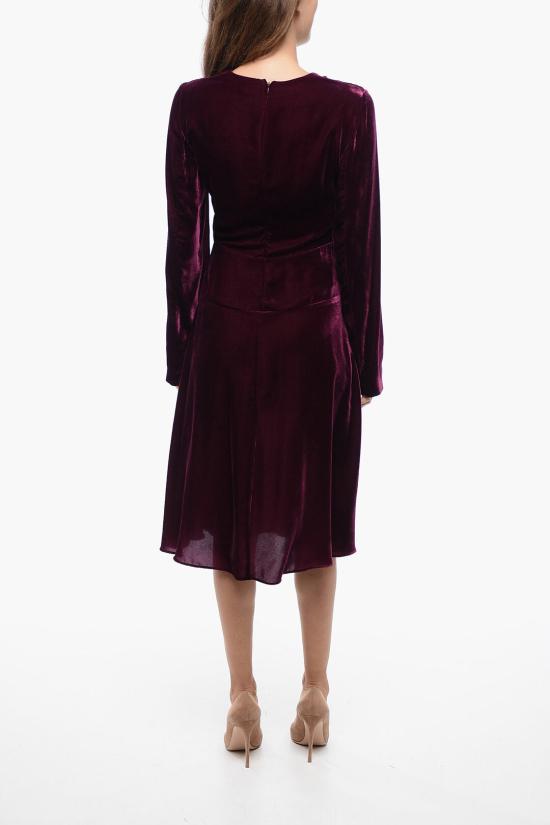  스텔라 맥카트니 미디 원피스 6A0083SJB245201 Burgundy - STELLA MCCARTNEY