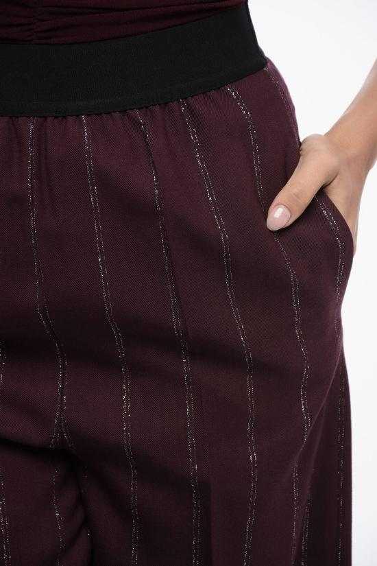  스텔라 맥카트니 스트레이트 팬츠 6400223AR7505000 Burgundy - STELLA MCCARTNEY