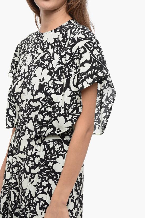  스텔라 맥카트니 숏 원피스 6A0026 3CS213 8420 Black White - STELLA MCCARTNEY
