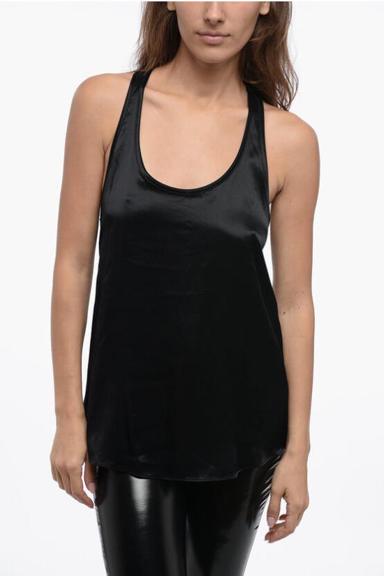  에트로 민소매 티셔츠 134490578001 Black