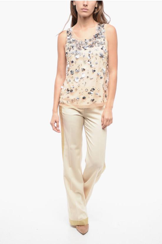  파로쉬 민소매 티셔츠 D310995 857 Beige - PAROSH