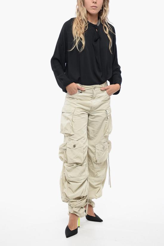  디 아티코 팔라초 팬츠 237WCP95 E079 507 Beige - THE ATTICO