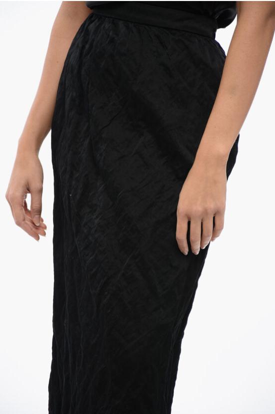  디올 롱 스커트 351J01A 3190 9000 Black - DIOR