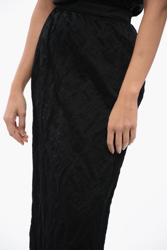  디올 롱 스커트 351J01A 3190 9000 Black - DIOR