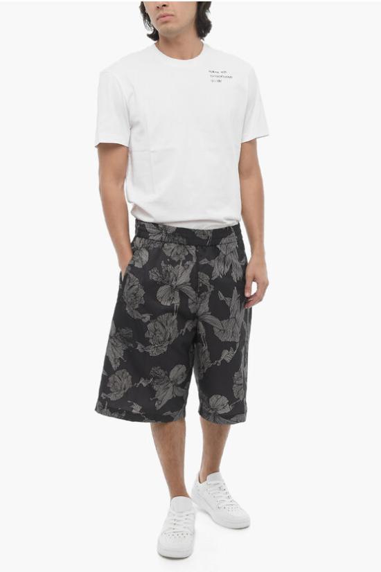  닐바렛 숏팬츠 MY30162S Y072 763N Nero Grigio - NEIL BARRETT