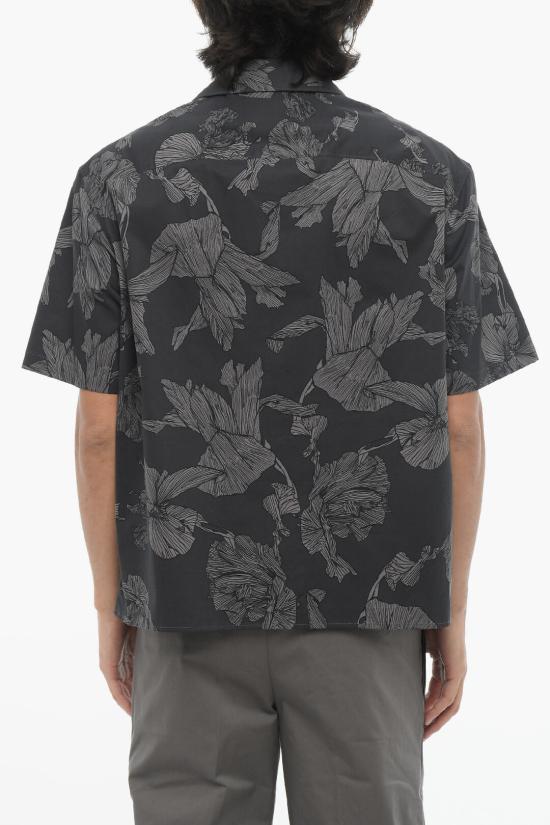  닐바렛 반팔 셔츠 MY60214A Y059 763N Gray - NEIL BARRETT