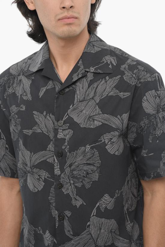  닐바렛 반팔 셔츠 MY60214A Y059 763N Gray - NEIL BARRETT