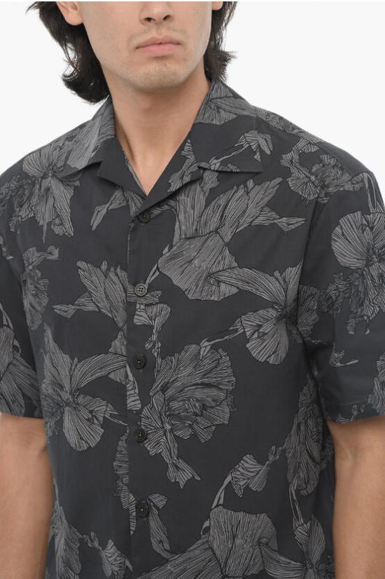  닐바렛 반팔 셔츠 MY60214A Y059 763N Gray - NEIL BARRETT