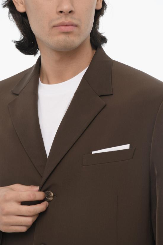  닐바렛 수트 자켓 MY15073A Y009 211N Brown - NEIL BARRETT