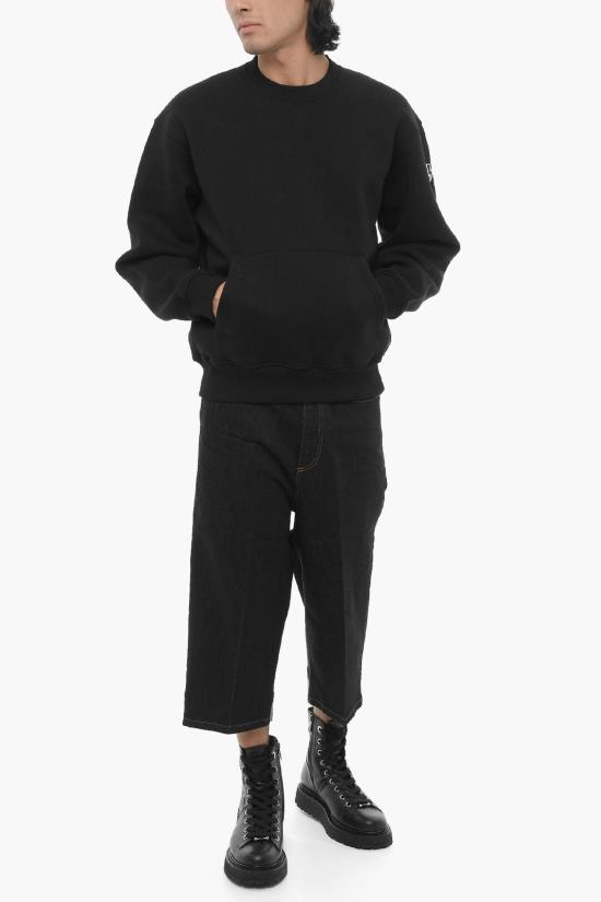  닐바렛 긴팔 티셔츠 NBV7JS213A V524C 058 Black - NEIL BARRETT