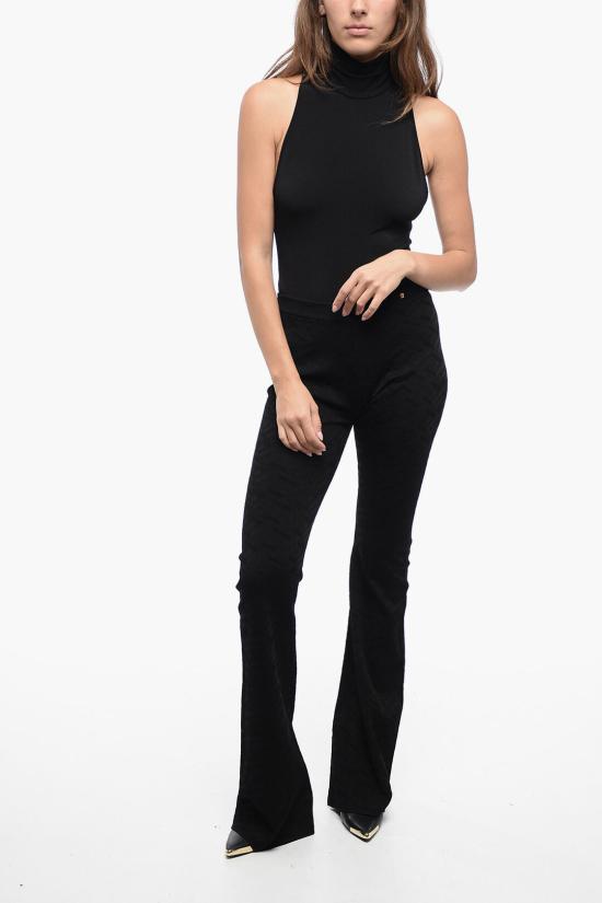  베르사체 플레어 팬츠 10019141A052361B000 Black - VERSACE