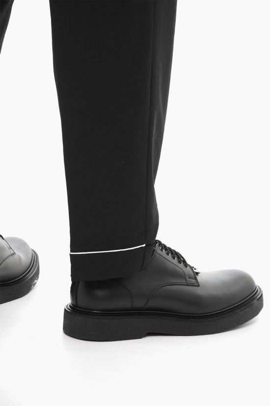  닐바렛 수트 팬츠 MY30636A Y000 524N Black - NEIL BARRETT