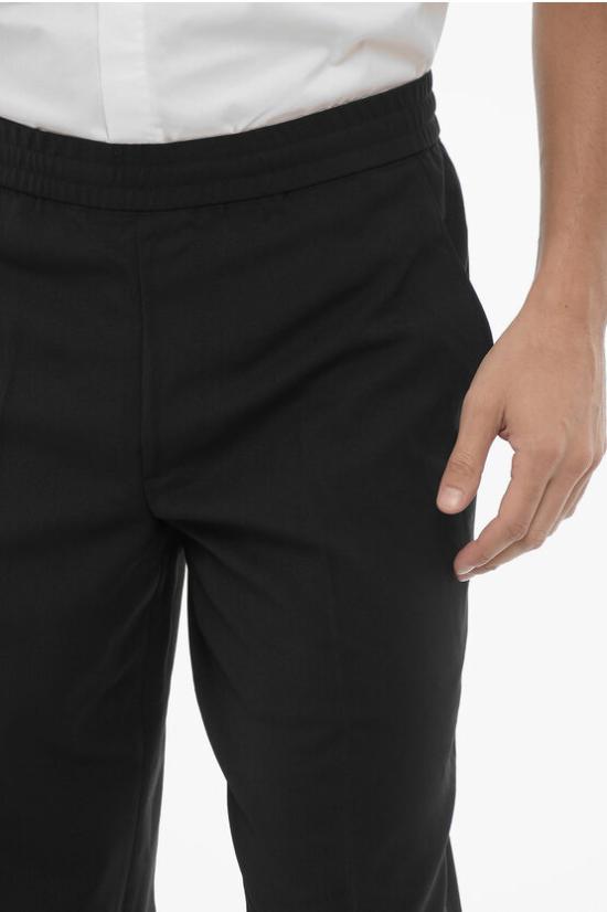  닐바렛 수트 팬츠 MY30636A Y000 524N Black - NEIL BARRETT