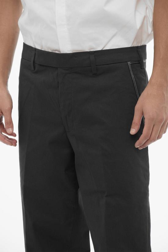  닐바렛 수트 팬츠 MY30158L Y021 751N Black - NEIL BARRETT