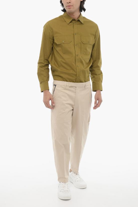  닐바렛 스트레이트 팬츠 MY30158L Y021 752N Beige - NEIL BARRETT