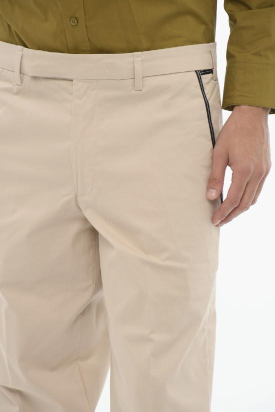  닐바렛 스트레이트 팬츠 MY30158L Y021 752N Beige - NEIL BARRETT