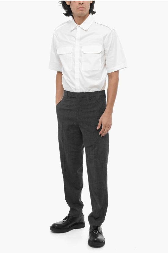  닐바렛 수트 팬츠 MY30126A Y016 022N Gray - NEIL BARRETT