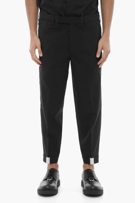  닐바렛 스트레이트 팬츠 MY30157L Y000 001N Black